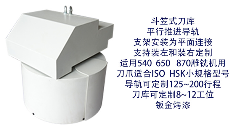 精雕機(jī)刀庫(kù)龍利有幾種選擇？